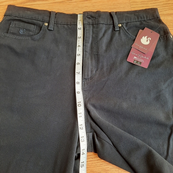 Gloria Vanderbilt Amanda All Around Slimming Effect Cropped Pants Size 14 - Picture 6 of 13